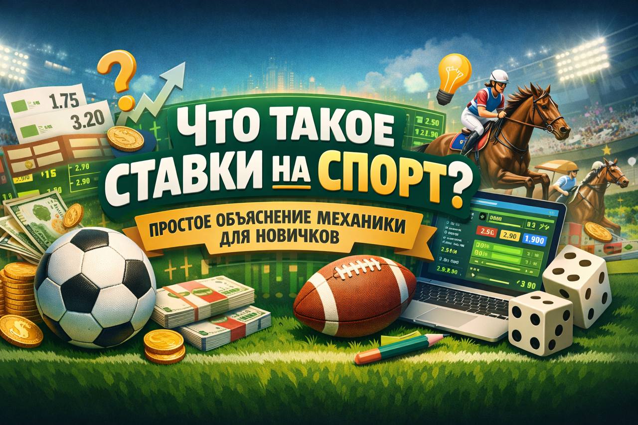 Что такое ставки на спорт: простое объяснение механики для новичков