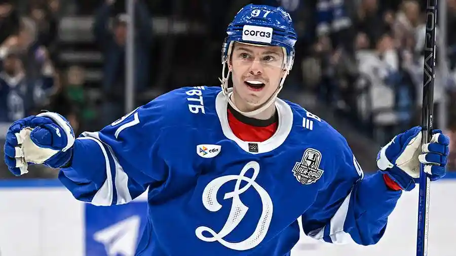 Нападающий минского «Динамо» Энэс повторил рекорд Никиты Гусева по очкам в КХЛ