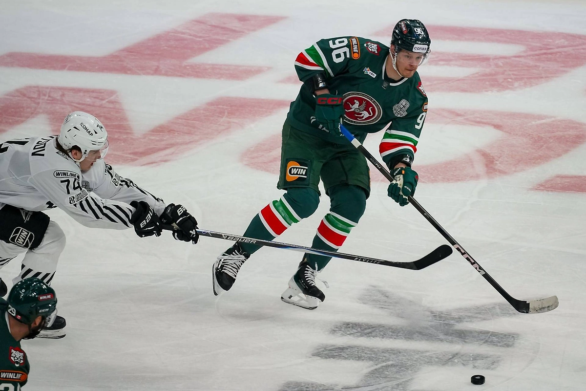 «Ак Барс» одержал победу над «Трактором» в первом матче плей-офф КХЛ