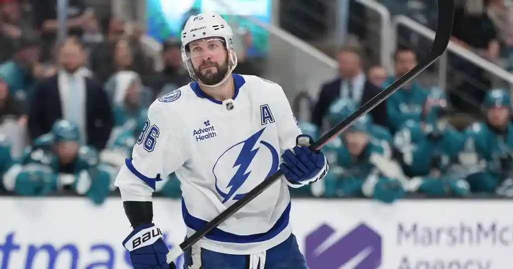 Кучеров пропустит ближайший матч «Тампы» в НХЛ из-за болезни