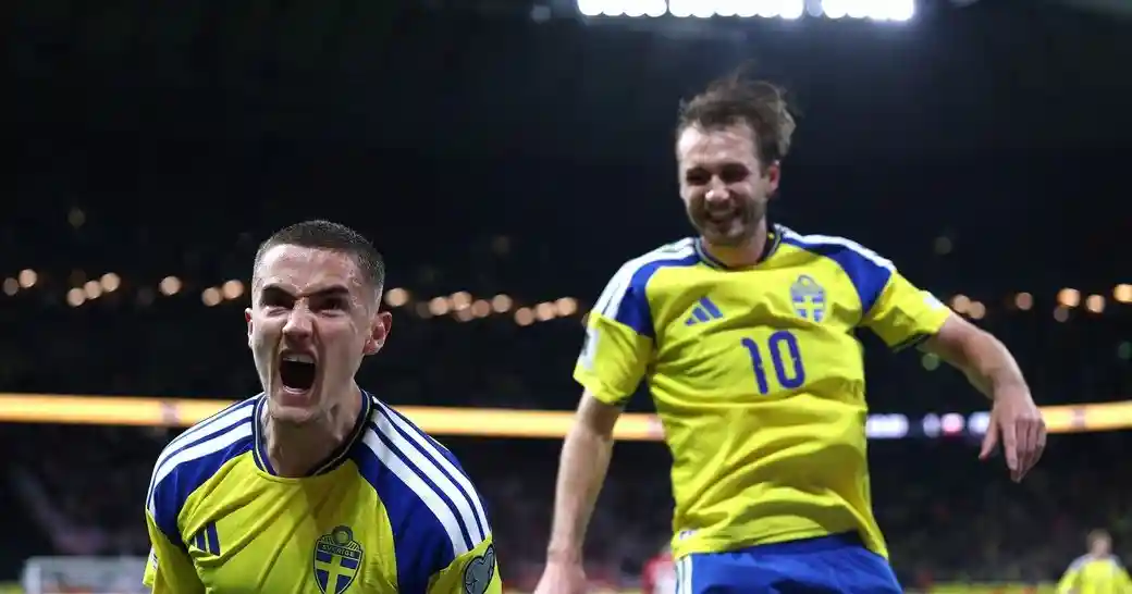 Сборные Швеции и Турции отобрались на чемпионат мира по футболу