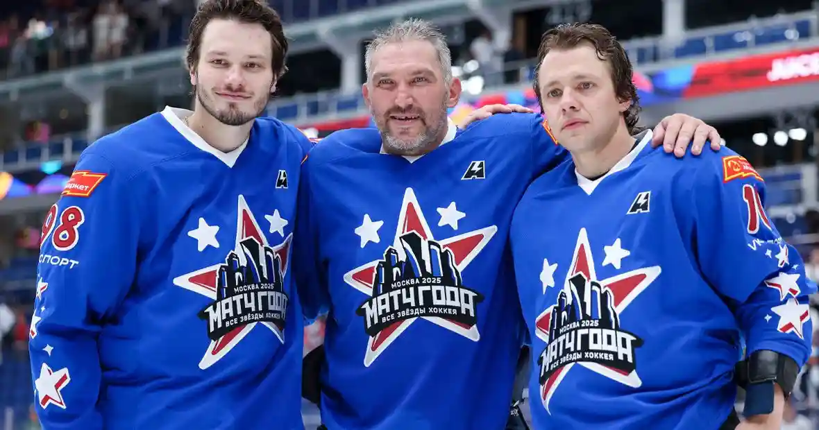 «Матч года» между российскими звездами НХЛ и КХЛ пройдет на «СКА-Арене» 25 июля. Овечкин, Панарин и Сергачев — в числе участников