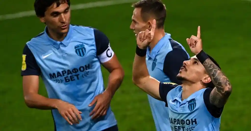 Футболисты «Ротора» победили «Нефтехимик» в матче Первой лиги