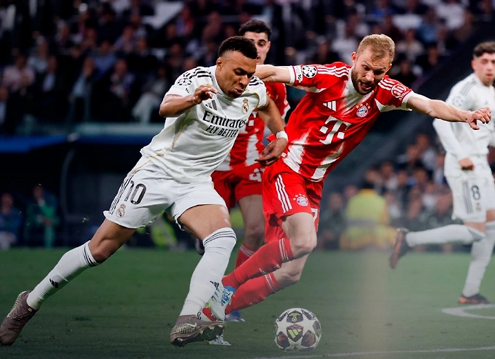 Гол Кейна принёс «Баварии» победу над «Реалом» в первом матче 1/4 финала ЛЧ