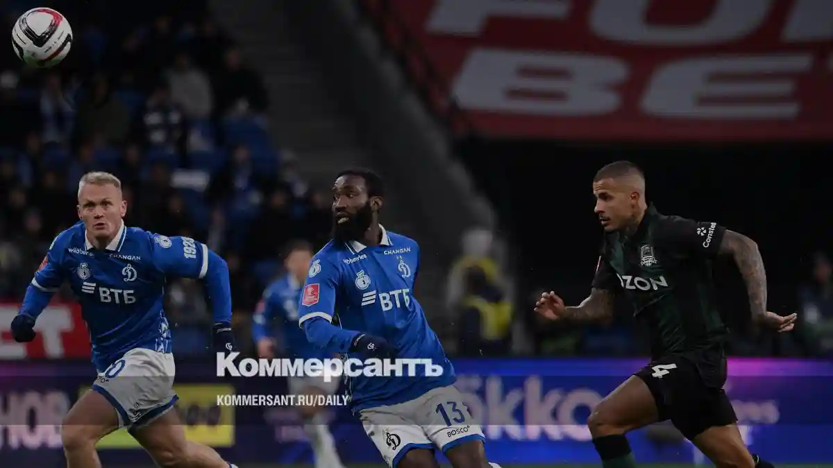 «Динамо» не реализовало карточку // В первом матче финала «Пути РПЛ» бело-голубые сыграли вничью с «Краснодаром»