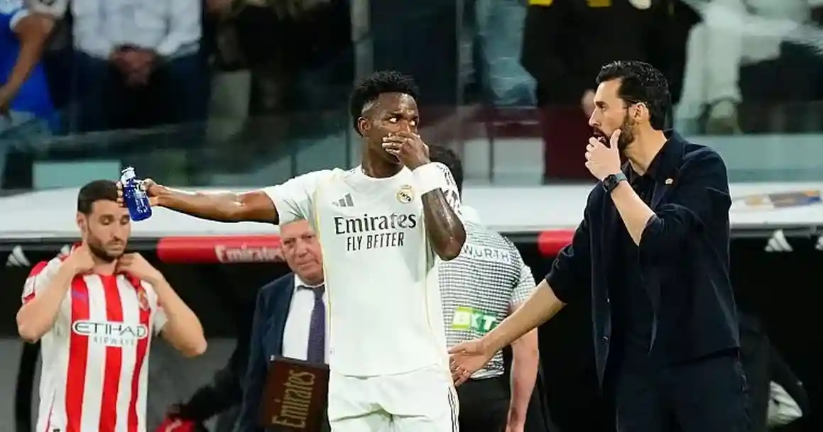 Арбелоа про 1:1 с «Жироной»: «Реал» провел не самый выдающийся матч, но должен был победить, вот и все. Насчет Винисиуса и Мбаппе не волнуюсь, они в пятерке лучших игроков мира"