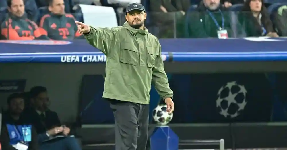 Компани недоволен карточкой, из-за которой пропустит первый матч с «ПСЖ»: «Стараюсь сохранять спокойствие. Но нормально говорить, когда твой игрок лежит на газоне»