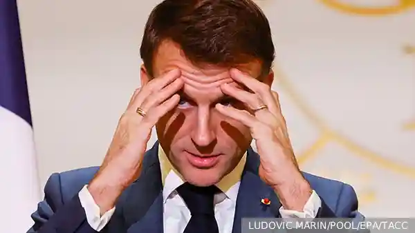 В мире: Остатки репутации Макрона уничтожили жара и гидроцикл