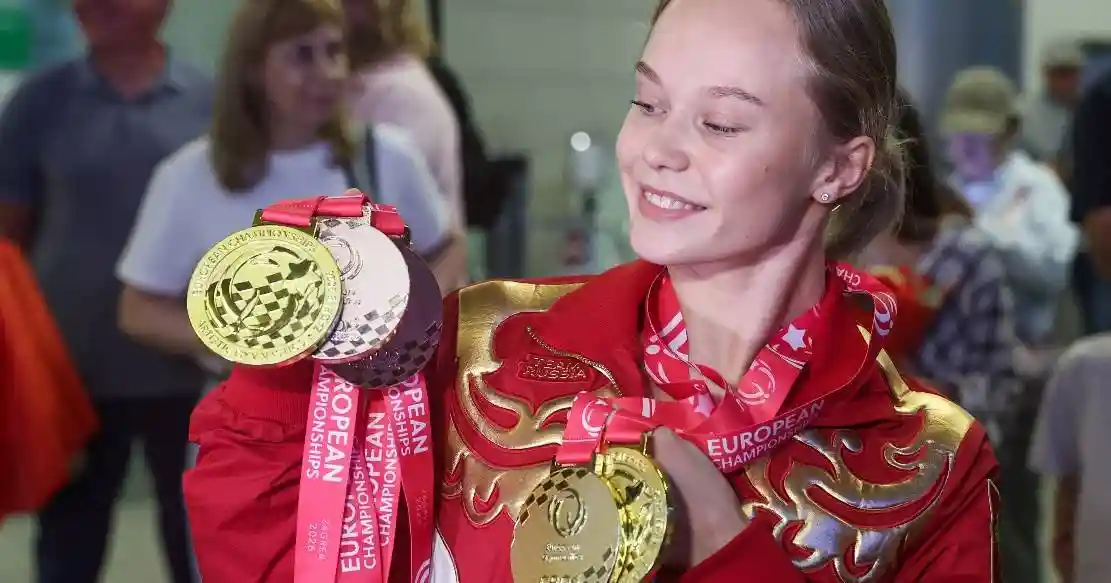 Сборная России выиграла общий медальный зачёт ЧЕ по спортивной гимнастике