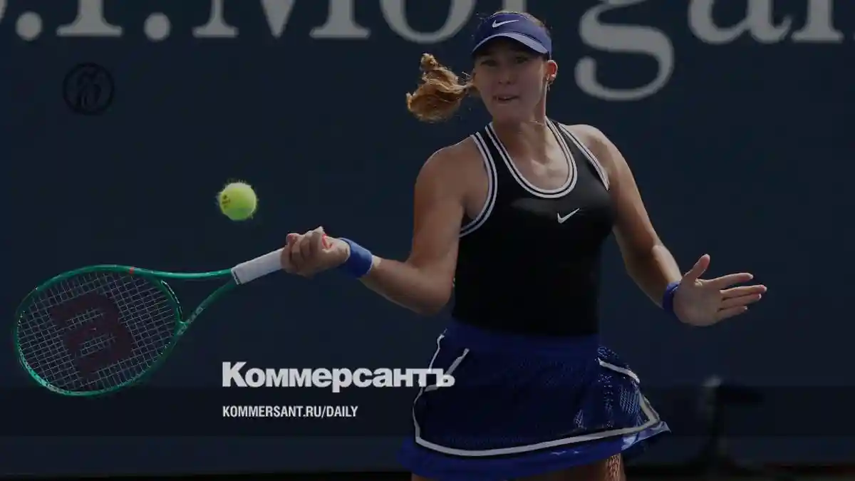 Мирра Андреева открыла чемпионат США // Она впервые вышла в 1/8 US Open